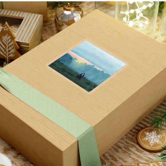 Darcy in the Mist Kiss-Cut Stickers - Picture 2 of 3